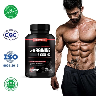 As cápsulas de arginina OEM L apoiam a distribuição de nutrientes musculares