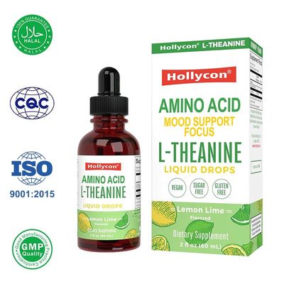 OEM L As gotas líquidas de teanina promovem melhor sono e alívio do estresse