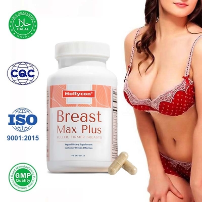 As cápsulas personalizadas do Breast Max aumentam naturalmente o tamanho e a forma do peito