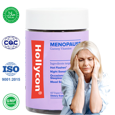 Gomes de fabricação para a menopausa ajudam a aliviar ondas de calor Suores noturnos e mudanças de humor