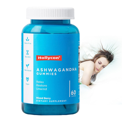 As gomas de Ashwagandha reduzem o estresse e os níveis de cortisol promovem o relaxamento