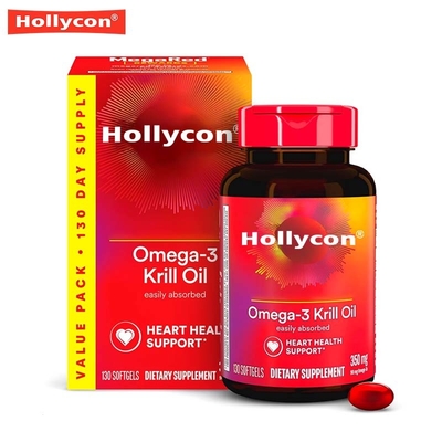 Gráfico de óleo de Krill Softgel para antioxidante e proteger a saúde do coração
