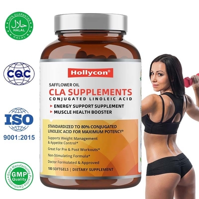 Softgel OEM CLA apoia energia, controle de peso, saúde cardíaca e saúde muscular