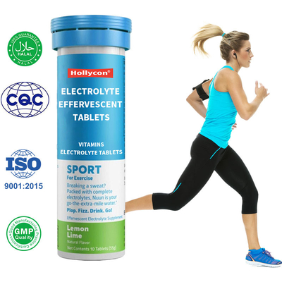 Marca Privada Vitaminas Eletrólitos comprimidos Aumentar a energia e manter a hidratação