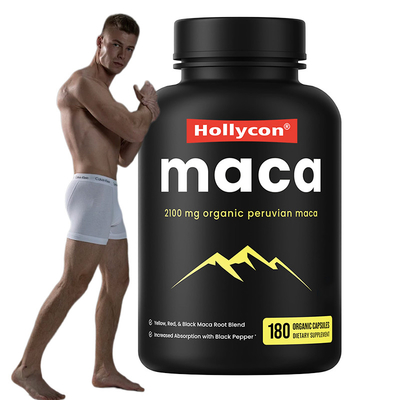 Maca Root Capsules 2100mg Maca Root Organic Mix For Energy Forward Maca Capsules