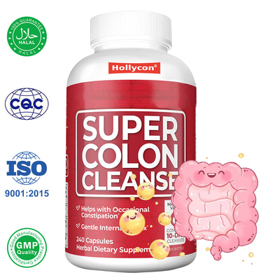 Cápsulas personalizadas de limpeza intestinal de desintoxicação do cólon reduzem inchaço Cápsulas de emagrecimento