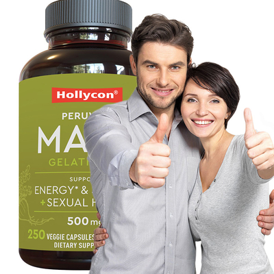 Capsulas de raiz de maca OEM para homens