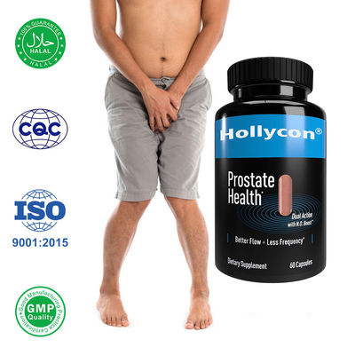 Suplemento de próstata OEM para homens Cápsulas de próstata para suporte da produção urinária