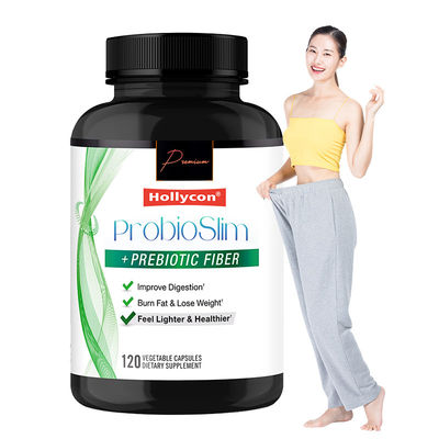 Fibras prebióticas cápsulas de perda de peso Probióticos e prebióticos Suporte à saúde digestiva