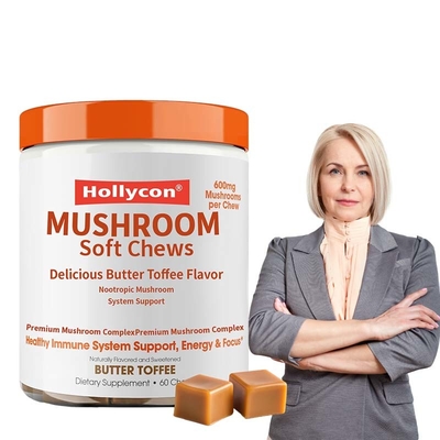 Fábrica Plantas Cordyceps Cogumelos Nootrópicos Apoio Energético Foco Saúde do Cérebro Imunidade Ganoderma Lucidum Cogumelos Maciços Macios