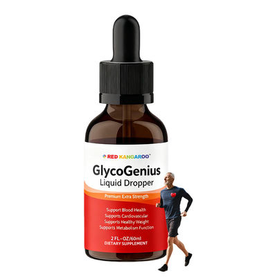 Glyco Genius Feito em Fábrica, Conta-Gotas Líquido Oficial GlycoGenius, Mistura Superior para Apoiar Níveis Saudáveis, Fórmula Totalmente Natural para Uso Diário