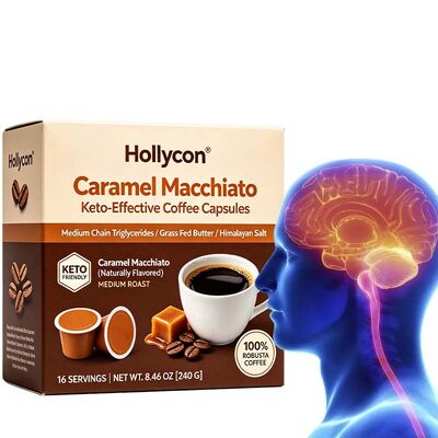 Fabricante Mellow Macchiato Diet Low Sugar Cápsulas de café adequadas à rotina dietética diária